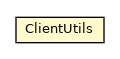 Package class diagram package ClientUtils