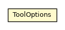 Package class diagram package ToolOptions