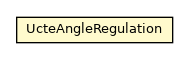 Package class diagram package UcteAngleRegulation