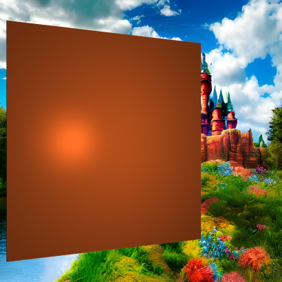 Copper with low specular reflection