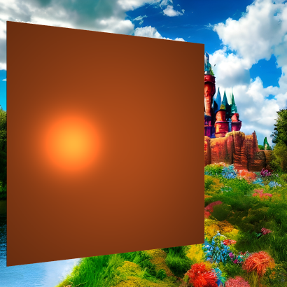 Copper with high specular reflection